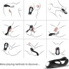 Armony Veyron Double Vibrator Ring Couples Black