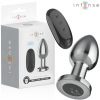 Intense Anal Plug Metal 10 Vibrations L with Remote