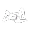 Rocks-Off Echo Black Vibrator Masturbator