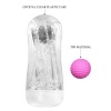 Pretty Love 360º Textured Masturbation Cup Clear