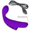 Pretty Love Gorgon Purple Finger Vibrator