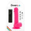 Diversia Flexible Vibrating Dildo Pink 20.5 CM
