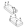 Pipedreams Wraparound Mattress Restraints
