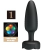 Pretty Love Tarion LED Anal Plug Black 12.5CM