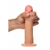 Afbeelding van JOCK - Real Skin Vibrerend Dildo - 20 cm & Lichtkleurig