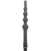 All Black Beaded Silicone 27 CM