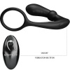 Pretty Love Warren Black Anal Ring Vibrator