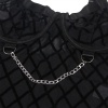 Subblime Body with Chains & Garter Belt Black S/M