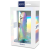 X Ray Clear Dildo With Balls 15.5 CM