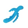 Afbeelding van HoneyPlayBox - Trilux Kinky Vinger Rabbit Vibrator - Blauw