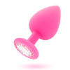 Intense Shelki S Anal Plug Fuchsia