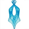 Teddy Halter With Lace Blue