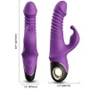 Armony Zing Dildo Vibrator Rabbit Purple