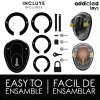 Addicted Toys Locked Keyless Restraint Penis Cage 11.5cm