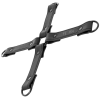 Fetish Submissive Vegan Leather Hog Tie