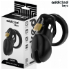 Addicted Toys Locked Obsidian Hold Penis Cage Size M