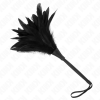 Kink Black Maids Horn Tickle Feathers 36 Cm