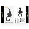 Coquette Chic Desire Vibrating Ring Black Gold