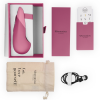 Womanizer Vibe Lay-On Silent Vibrator Dusky Pink