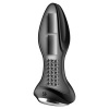 Satisfyer Rotator Plug 2+ Vibrator, App, Black