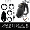 Addicted Toys Locked Mindnight Cell Penis Cage Size S