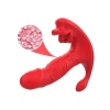 Armony Anal Vibrator Panty C and G-Spot Remote Control Red
