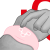 Watchme Wireless Smart Watch Soft Pink