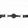 Kink Black Tpe Ball 4cm Gag