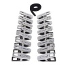 Afbeelding van Sportsheets - Edge Body Zipper Clothes Pins - Zilver