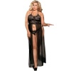 Subblime Queen Plus Dress-Top Thong Set