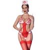 Chilirose CR 4631 Bodysuit Nurse Costume Red S/M