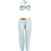 Subblime India Style Blue Lingerie Set L/XL
