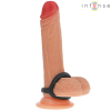 Intense Carson Double Silicone Penis Ring Black Model 4