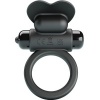 Pretty Love Debonaire Rabbit Vibrating Ring, Black