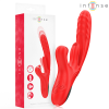 Intense Rosalia 3-in-1 Multifunction Vibrator - Red