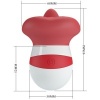 Pretty Love Mina Tongue Stimulator Light Red