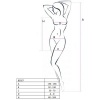 Passion BS027 White Fishnet Bodystocking One Size