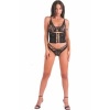 Livco Corsetti 3-Piece Set Black L/XL