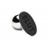 Afbeelding van XR Brands - Butt Slut Metalen & Siliconen Butt Plug - Zilver