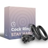 Armony Rings Calavera Silicone Black