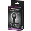 Pretty Love Inflatable Anal Plug Black