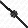 Kink Simplicity Breathable Ball Gag, Black, 4.5cm