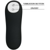Silicone Anal Plug Penis Form And 12 Vibration Modes Black