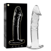 Nebula Series Model 19 Clear Glass Dildo 18.5cm