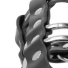 Darkness Leather Chastity Cage with Lock
