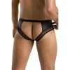 Passion 030 Open Slip Tom Black L/XL