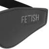 Fetish Submissive Vegan Leather Mask With Neoprene