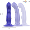 Intense Shorty Vibrator Blue Suction Cup Remote