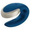 Satisfyer Double Love Luxury Couples Vibrator Blue