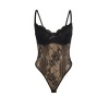 Subblime Lace Bodysuit Closure S/M